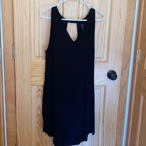 Black tank dress